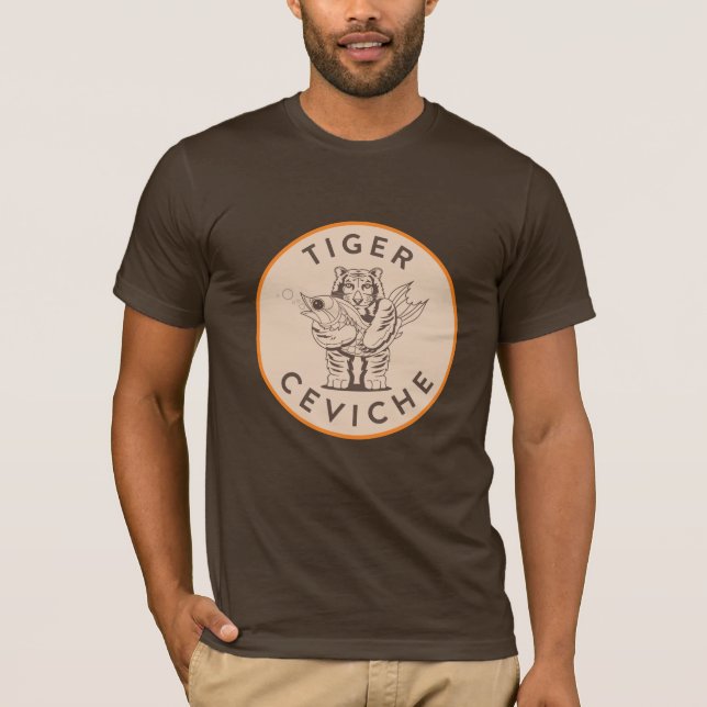 TigerCeviche manar utslagsplats T Shirt (Framsida)