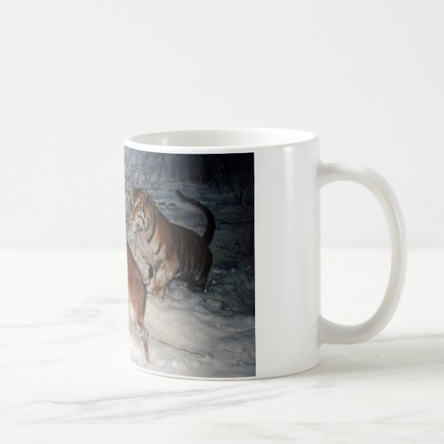 Tigerchassin, hjort kaffe mugg (Höger)