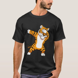 Tigerdjur Rolig Safari Zoo T Shirt