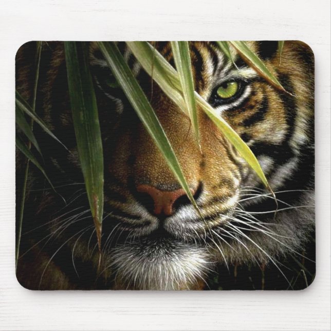 Tigerdjurliv Mousepad Musmatta (Framsidan)