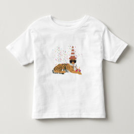 Tigerfirande - Djur som har en fest T Shirt
