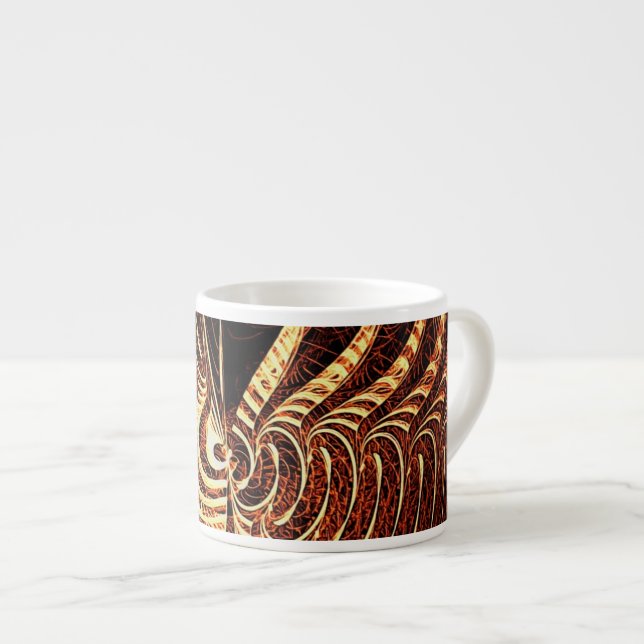Tigerfiskar Espressomugg (Framsida höger)