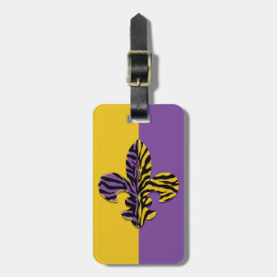 TigerFleur de lis Bagage märkre Bagagebricka