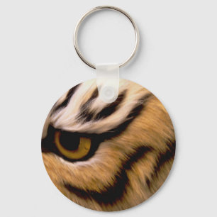 Tigerfoto Keychain Nyckelring