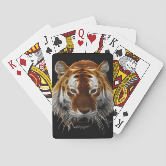 TigerFractal Spel Kort (Baksidan)