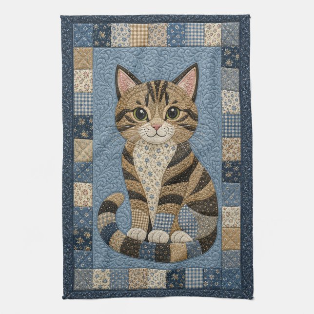 Tigergårds Quilt  Kökshandduk (Vertikal)
