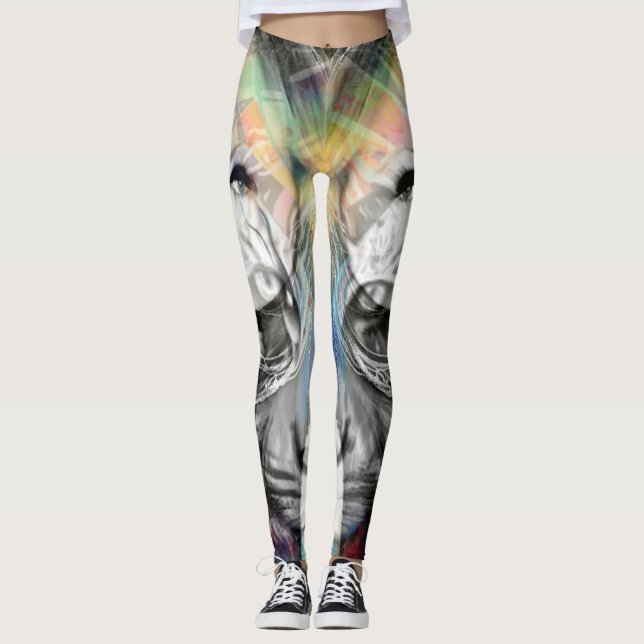 Tigergudinna! Leggings (Framsida)