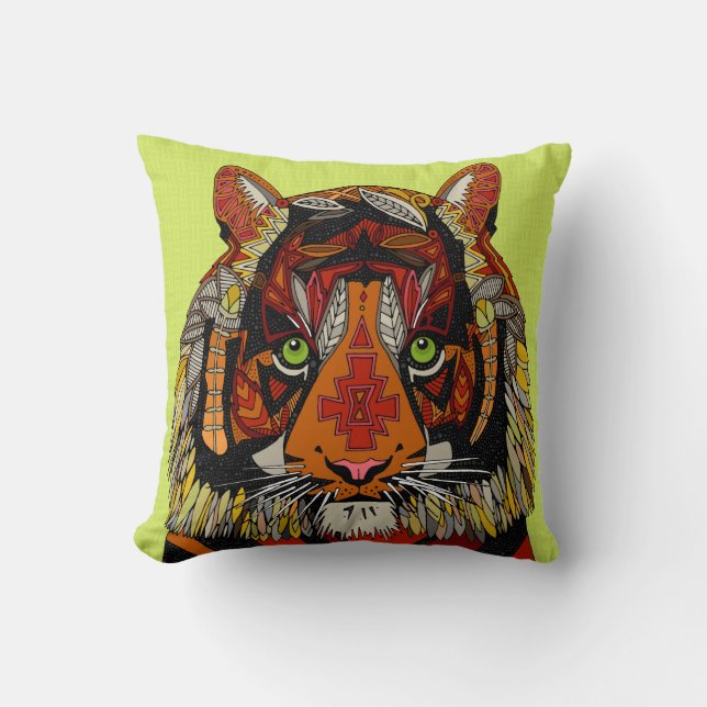 Tigerhögtalare Kudde (Framsida)