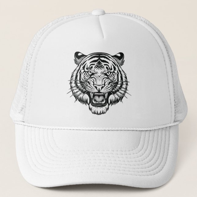 tigerhuvud keps (Framsida)