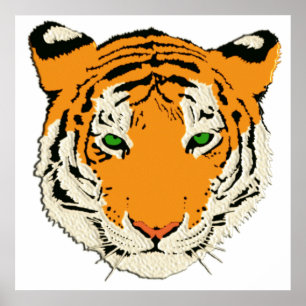 TIGERHUVUD POSTER