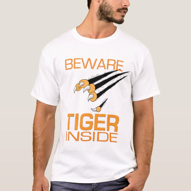 Tigerinsida Tee Shirt (Framsida)