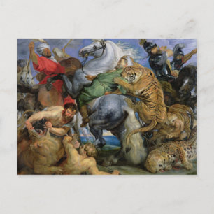 Tigerjakten, c.1616 vykort