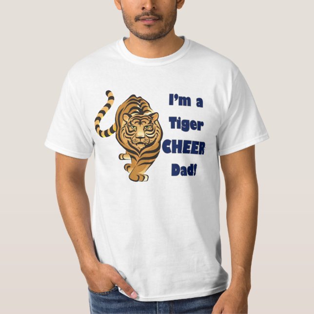 Tigerjubelpappa T-shirt (Framsida)
