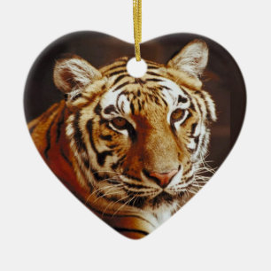 Tigerjul Julgransprydnad Keramik