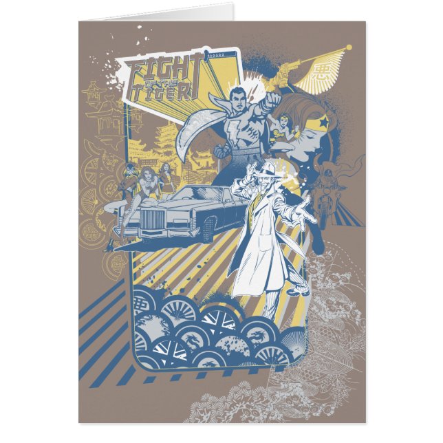 Tigerkampen Hälsningskort (Framsidan)