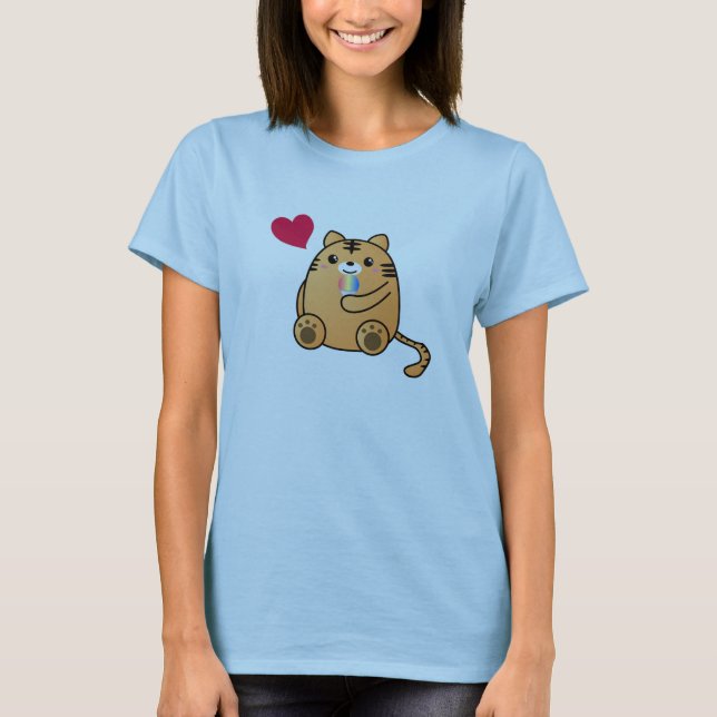 Tigerkärlek Tee (Framsida)