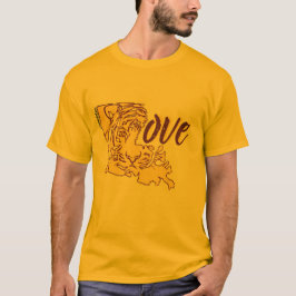 TigerkärlekSlidell Louisiana sydlig skjorta T-shirt