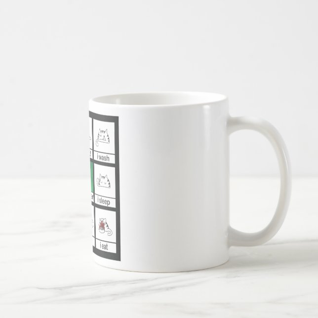 Tigerkatt Kaffemugg (Höger)