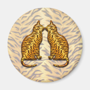 Tigerkatter Magnet