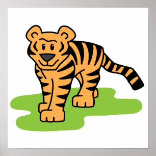 Tigerkonst Poster