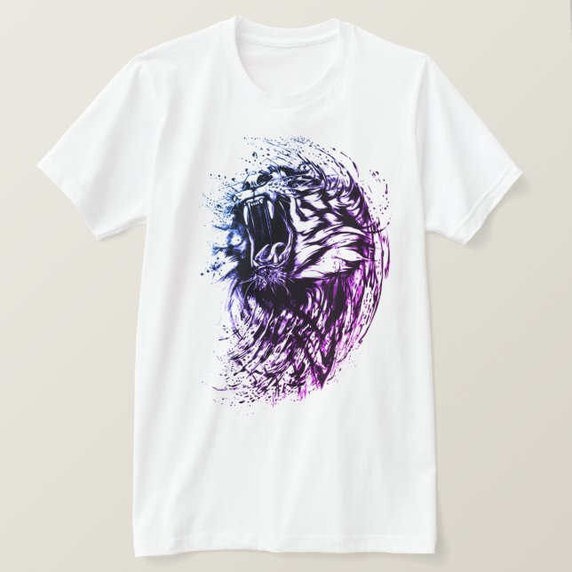Tigerkonst T Shirt (Design framsida)