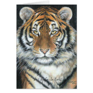 Tigerkort Hälsningskort