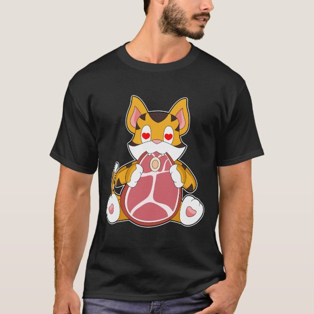 Tigerkött T Shirt (Framsida)
