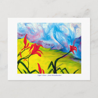 TigerliljaVYKORT Vykort