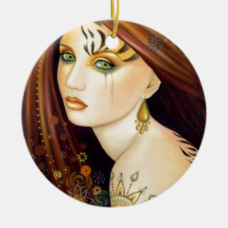 Tigerlily Julgransprydnad Keramik