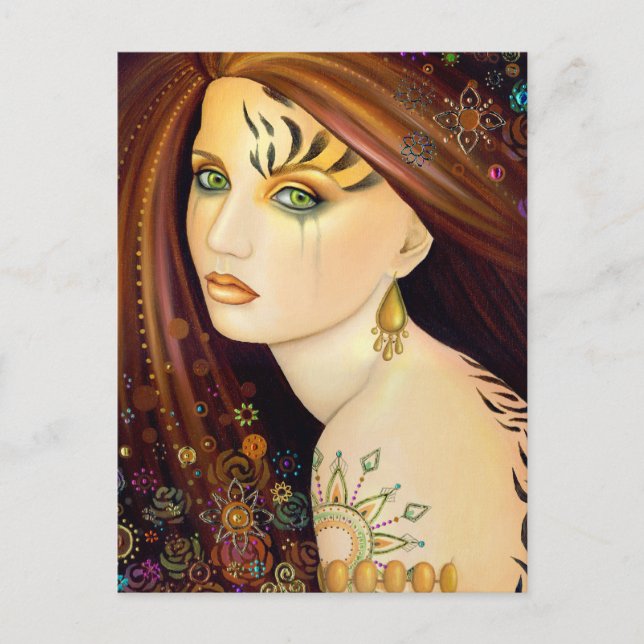 Tigerlily Vykort (Framsida)