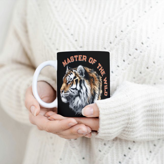Tigermästare i Vilden Kaffemugg (Skapare uppladdad)