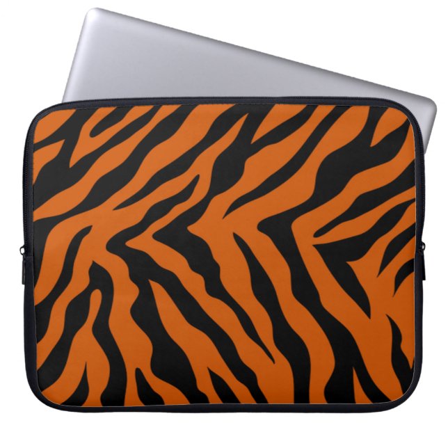 Tigermönsterlaptop sleeve (Framsidan)