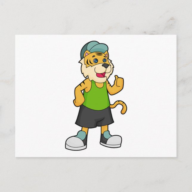 Tigermössa Vykort (Framsida)