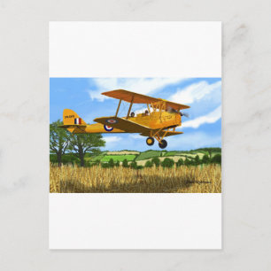 TIGERMOTH FÄLT VYKORT