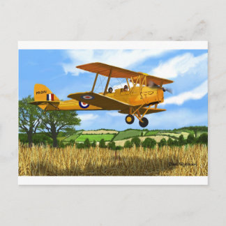 TIGERMOTH FÄLT VYKORT