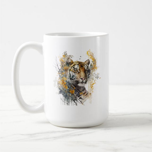 Tigermugg Kaffemugg (Vänster)