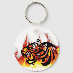 Tigern avfyrar nyckelring