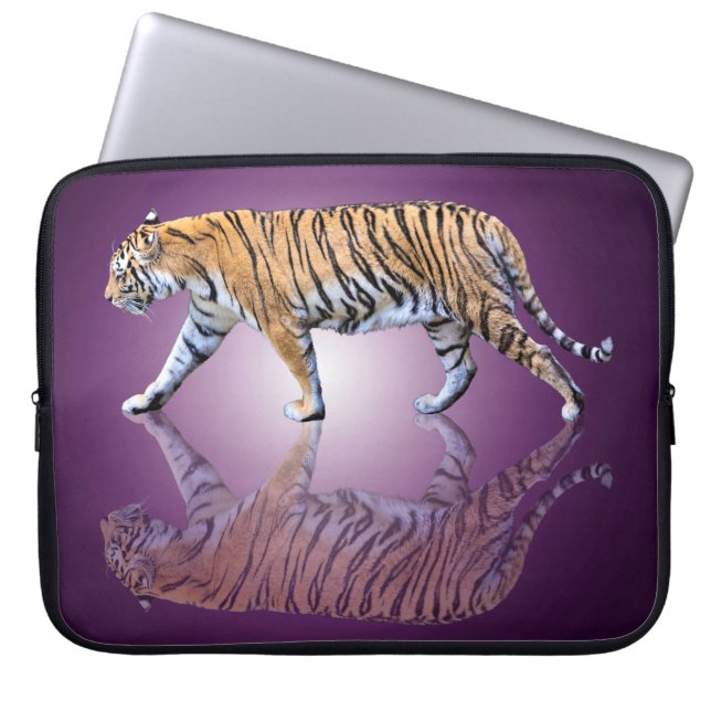 TIGERN GÅR LAPTOP FODRAL (Framsidan)