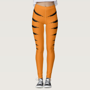 Tigern görar randig damasker leggings