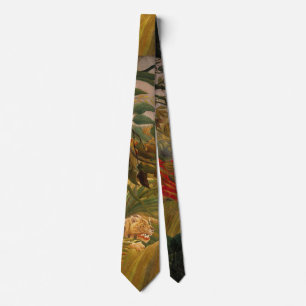 Tigern i en tropisk storm av Henri Rousseau Slips