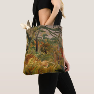 Tigern i en tropisk storm av Henri Rousseau Tygkasse