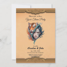 Tigern och kvinnan, styrka och nåd.