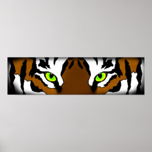 Tigern synar (litet) poster