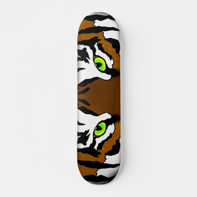 Tigern synar skateboarden skateboard bräda 19,5 cm (Framsida)
