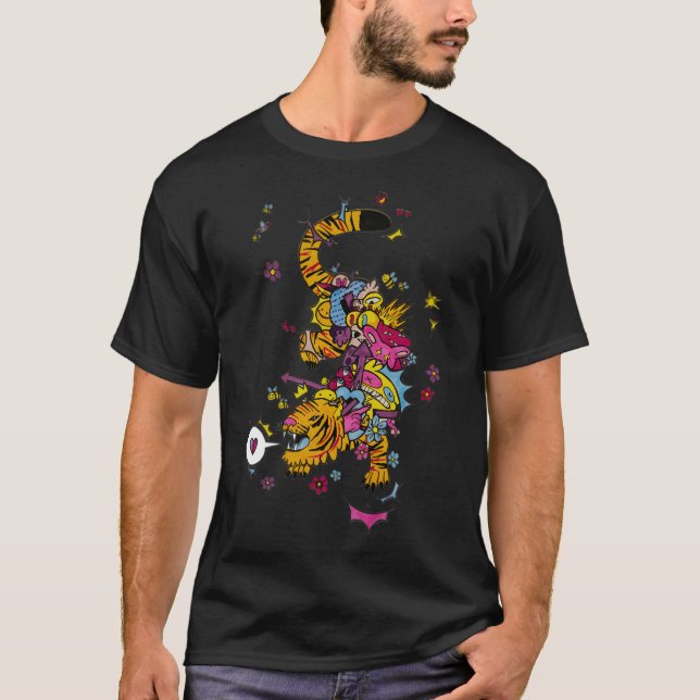 Tigern T Shirt (Framsida)