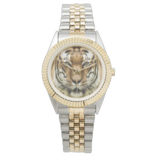 Tigernärbildklockor Armbandsur