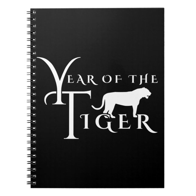 Tigerns år anteckningsbok (Framsidan)