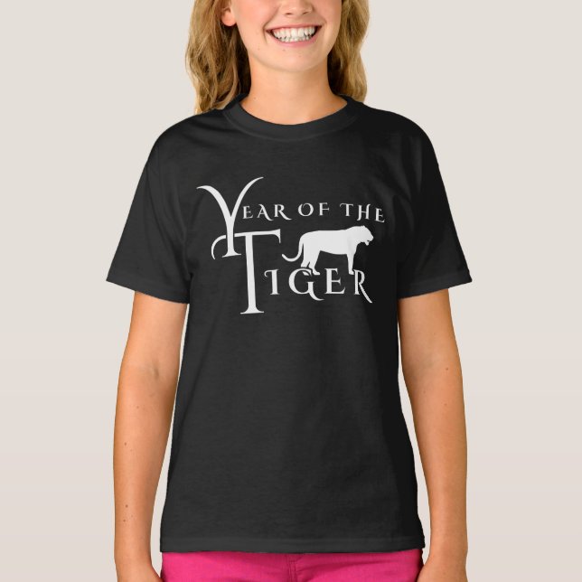 Tigerns år t shirt (Framsida)