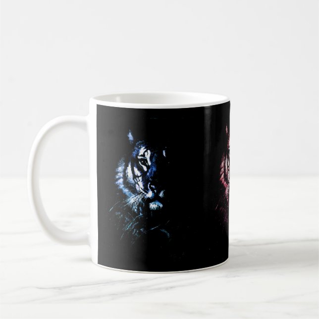 Tigerns Huvud Kaffemugg (Vänster)