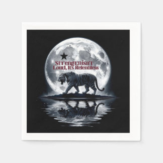 tigerns kraft pappersservett